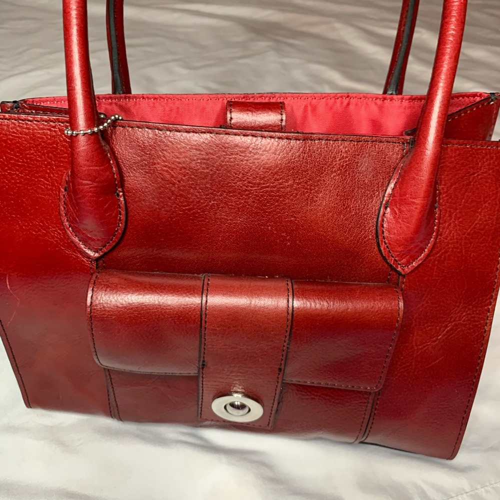 Pelle Studio Medium Sized Red Handbag Tote